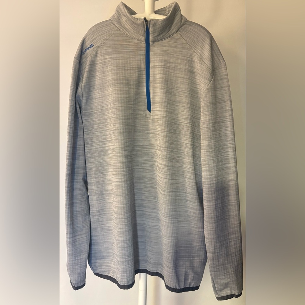 Ping SensorWarm Gray Quarter Zip Pullover